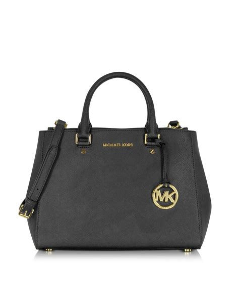 MICHAEL Michael Kors Sutton Medium Saffiano Leather Satchel 